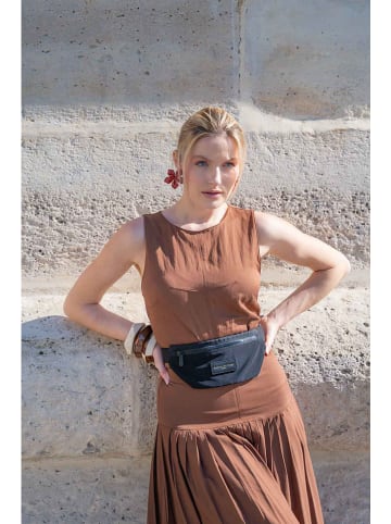 maison héritage PARIS Saszetka "Flow" w kolorze czarnym - 28 x 12 x 1 cm