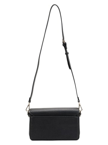 maison héritage PARIS Leder-Schultertasche "Kairo" in Schwarz - (B)24 x (H)13 x (T)8 cm