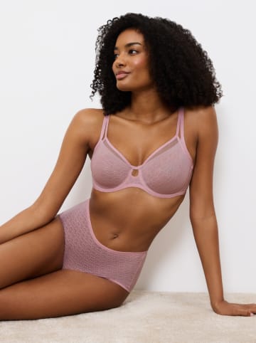Triumph Biustonosz "Signature Sheer" w kolorze jasnoróżowym
