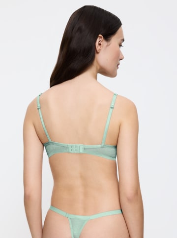 Triumph Biustonosz "Signature Sheer" w kolorze zielonym