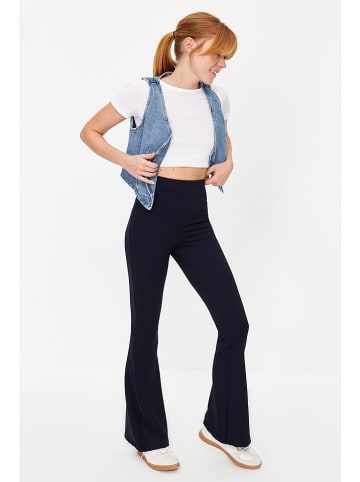 trendyol Legginsy w kolorze granatowym