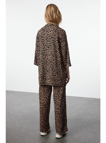 trendyol 2tlg. Outift in Braun/ Schwarz