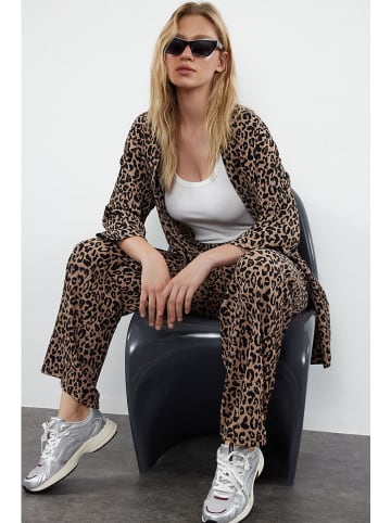 trendyol 2-delige outift bruin/zwart
