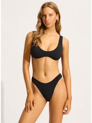 Seafolly Bikini-Hose in Schwarz
