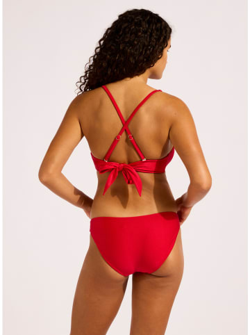 Seafolly Bikini-Hose in Rot