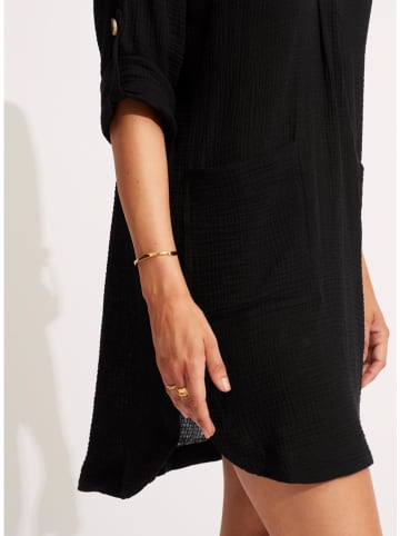 Seafolly Kaftan in Schwarz