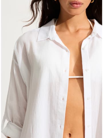 Seafolly Strandhemed wit