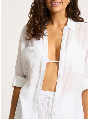 Seafolly Strandhemed wit