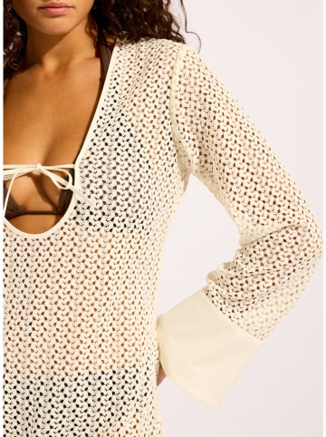 Seafolly Kaftan w kolorze beżowym