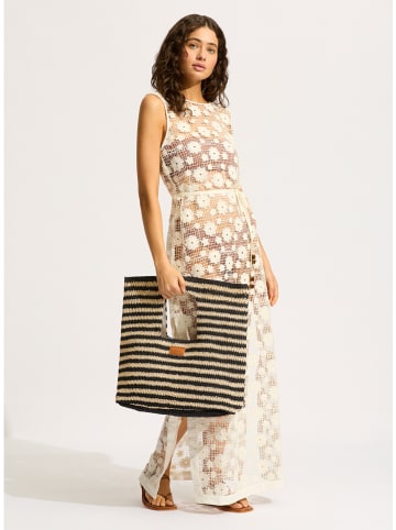 Seafolly Strandtas beige/zwart