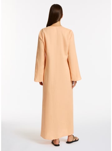 Jets Leinen-Kaftan in Orange