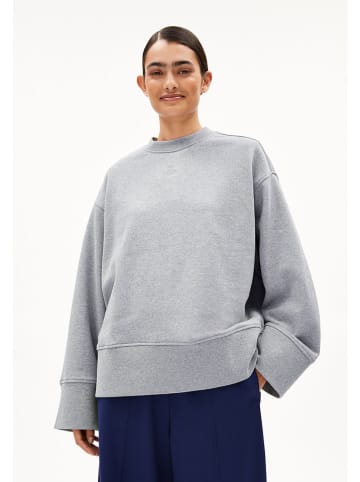armedangels Sweatshirt "Anwaa" in Hellgrau