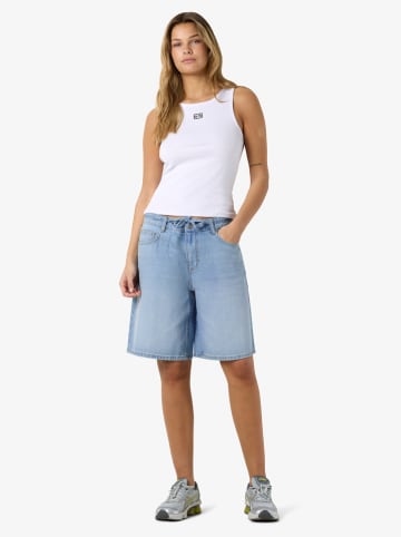 Noisy may Jeans-Bermudas in Hellblau