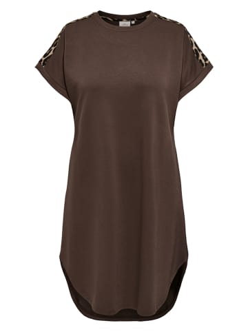 ONLY Carmakoma Kleid in Braun