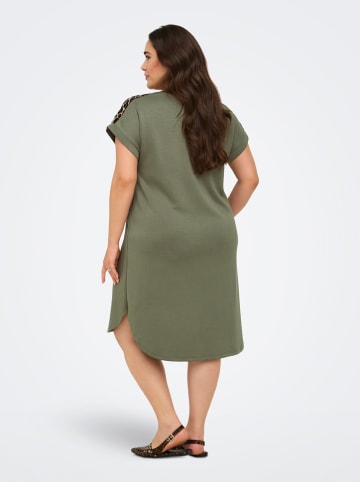 ONLY Carmakoma Kleid in Khaki