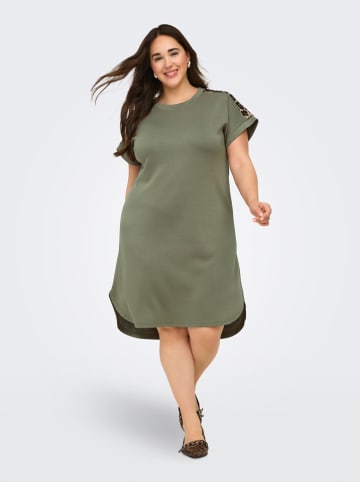 ONLY Carmakoma Kleid in Khaki