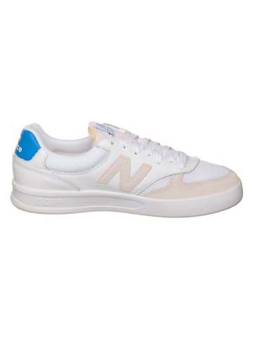 New Balance Skórzane sneakersy "CT300" w kolorze biało-beżowym