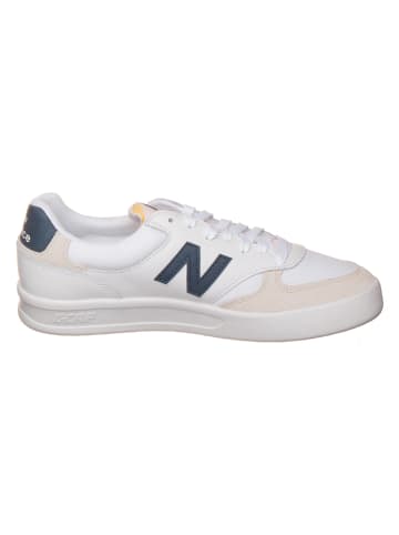 New Balance Skórzane sneakersy "CT300" w kolorze biało-granatowym