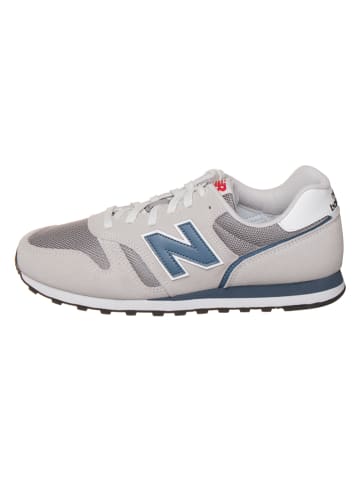 New Balance Leder-Sneakers "373" in Grau