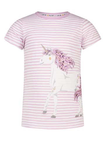 Salt and Pepper Shirt in Creme/ Rosa