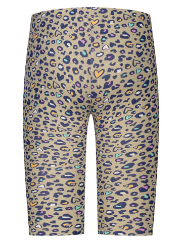Salt and Pepper Capri-Leggings in Beige