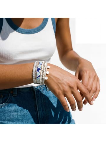 HIPANEMA Verzilverde armband "Honolulu"