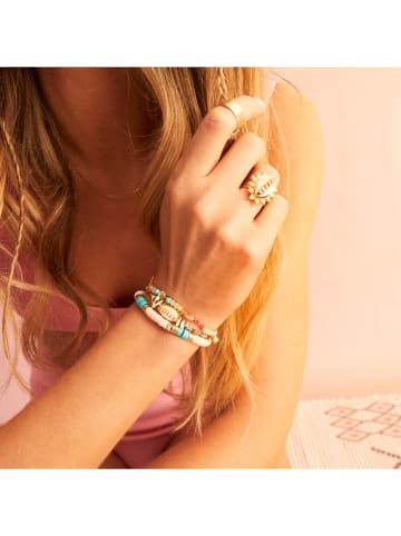HIPANEMA Vergold. Armband "Calipso" mit Perlen