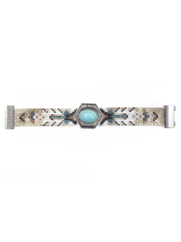 HIPANEMA Versilb. Armband "Opale" mit Edelstein
