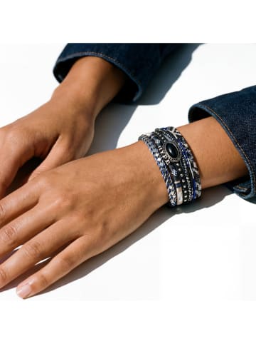 HIPANEMA Verzilverde armband "Silverhype"