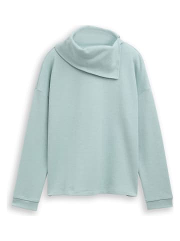 Tom Tailor Sweatshirt in Hellblau