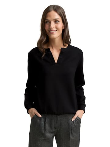 Tom Tailor Sweatshirt in Schwarz