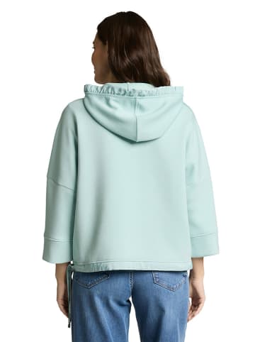 Tom Tailor Hoodie turquoise