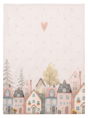 Clayre & Eef Theedoek beige - (L)70 x (B)50 cm