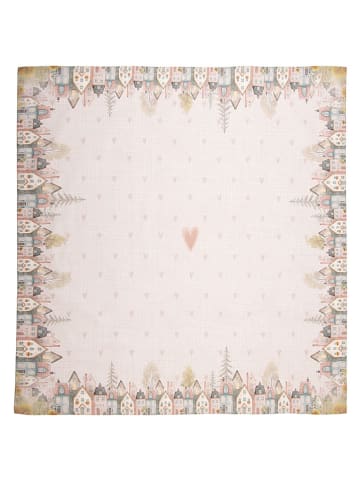 Clayre & Eef Tischdecke in Beige - (L)100 x (B)100 cm