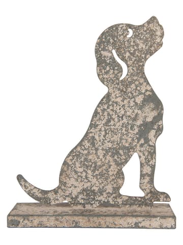Clayre & Eef Dekoracja w kolorze szarym - 20 x 24 x 8 cm