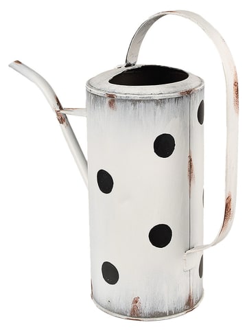 Clayre & Eef Decogieter wit/zwart - (B)36 x (H)32 cm