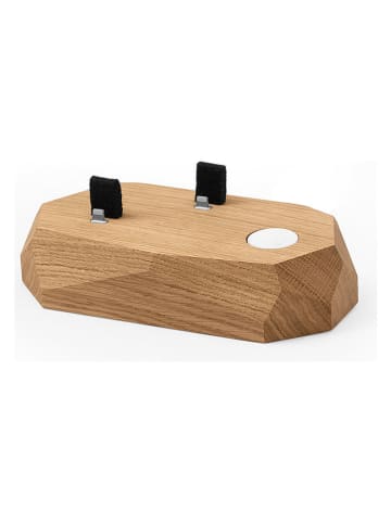 Oakywood Dockingstation ''Triple Dock'' in Eiche - (B)19 x (H)4 x (T)9,5 cm