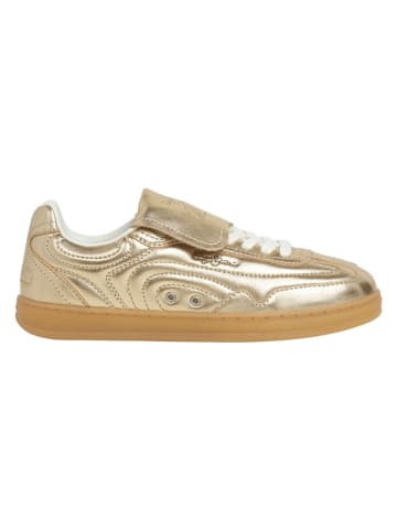 Pepe Jeans FOOTWEAR Leder-Sneakers in Gold