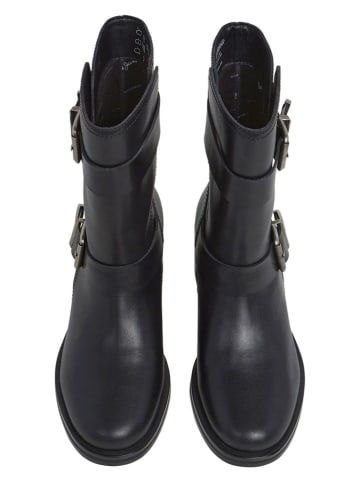 Pepe Jeans FOOTWEAR Leren laarzen zwart