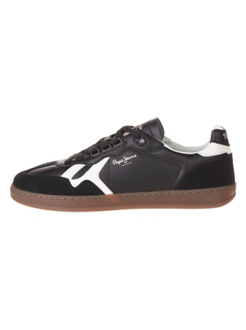 Pepe Jeans FOOTWEAR Skórzane sneakersy w kolorze jasnobrązowym