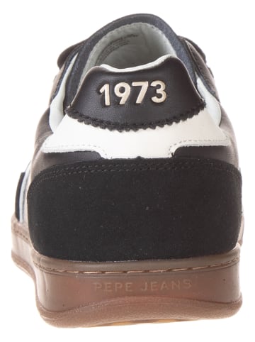 Pepe Jeans FOOTWEAR Skórzane sneakersy w kolorze jasnobrązowym