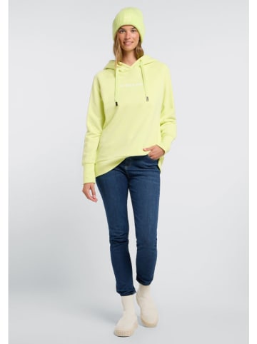 ELBSAND Bluza "Svara" w kolorze limonkowym
