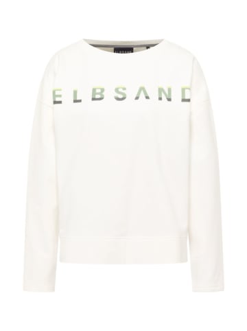 ELBSAND Sweatshirt "Alvar" wit