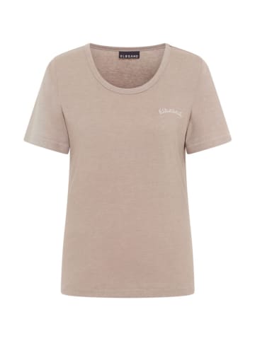 ELBSAND Shirt "Liara" in Beige