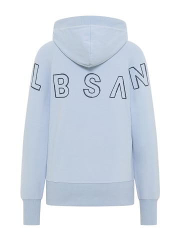 ELBSAND Sweatjacke "Kaire" in Hellblau