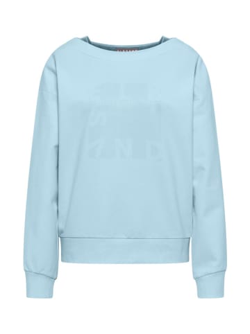 ELBSAND Sweatshirt "Fea" in Hellblau