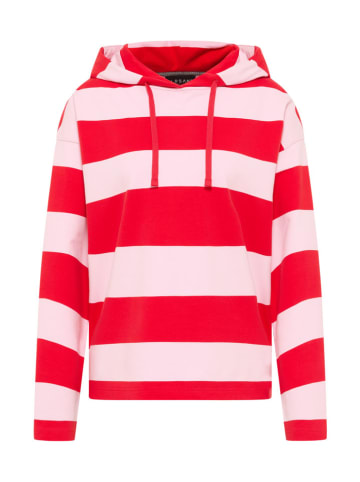ELBSAND Hoodie "Eydis" rood/lichtroze