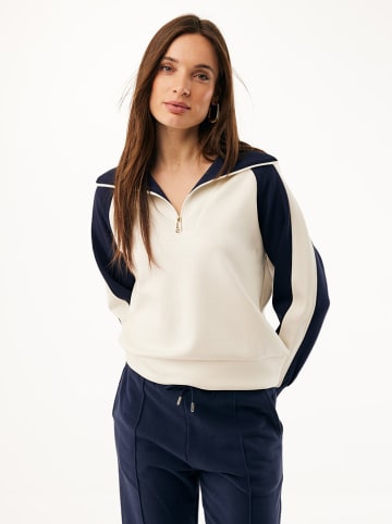Mexx Sweatshirt donkerblauw/wit