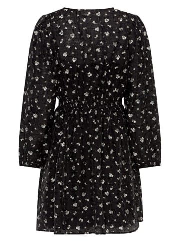 MOSS COPENHAGEN Jurk "Nancy" zwart/crème