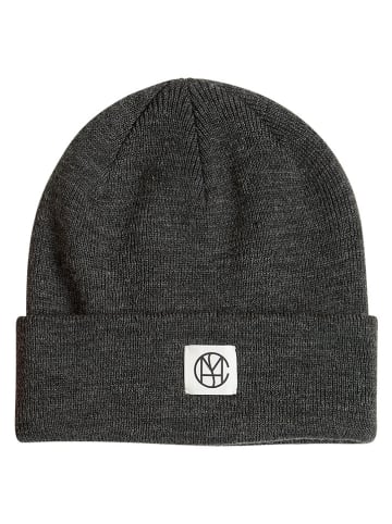 MOSS COPENHAGEN Czapka beanie "Mojo" w kolorze antracytowym